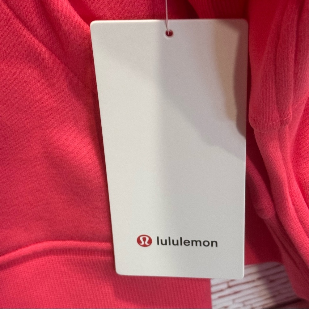 NWT Lululemon Scuba Oversized Full-Zip Hoodie in Glaze Pink Sz XL/XXL - Picture 7 of 13